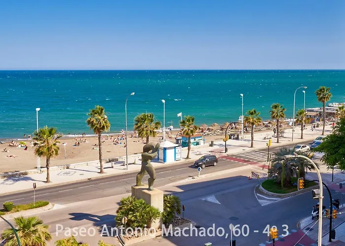 شقة Apartamento Malaga City Beach